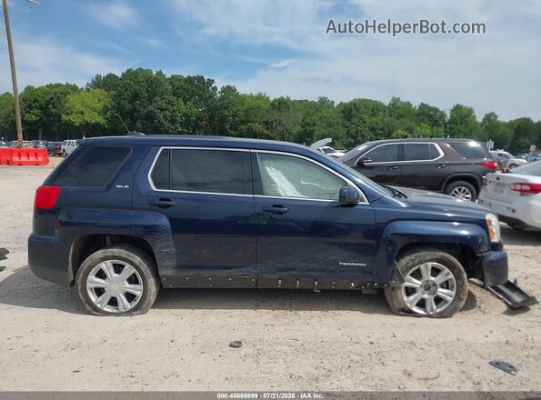 2GKFLSEK8H6168614 2017 GMC TERRAIN Black Вид задньої частини салону