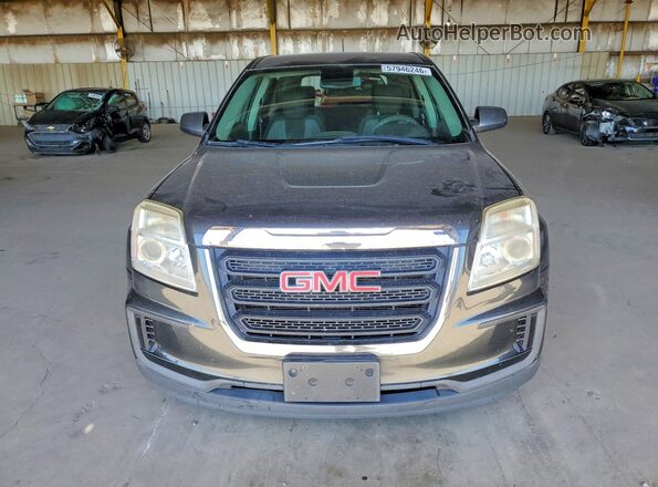 2GKFLSEK8H6231212 2017 GMC TERRAIN Gray Front view
