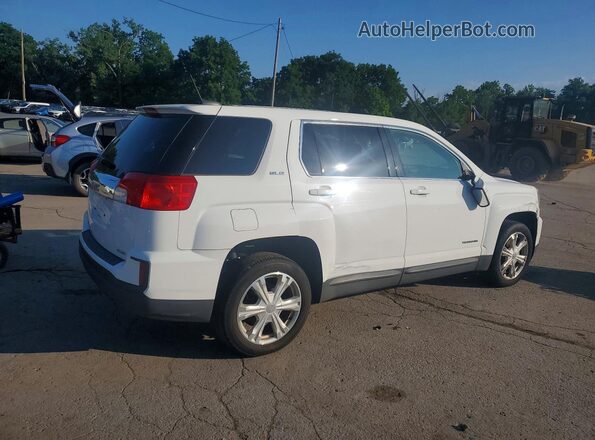 2GKFLSEK8H6287554 2017 GMC TERRAIN White Tył prawy