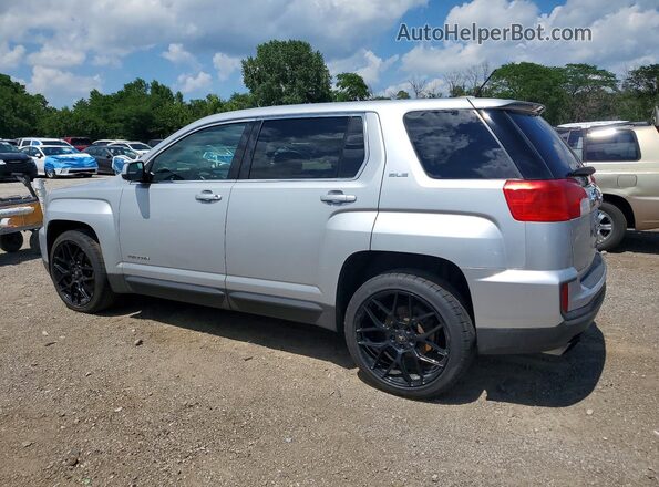2GKFLSEKXG6177698 2016 GMC TERRAIN Silver Trasero izquierdo