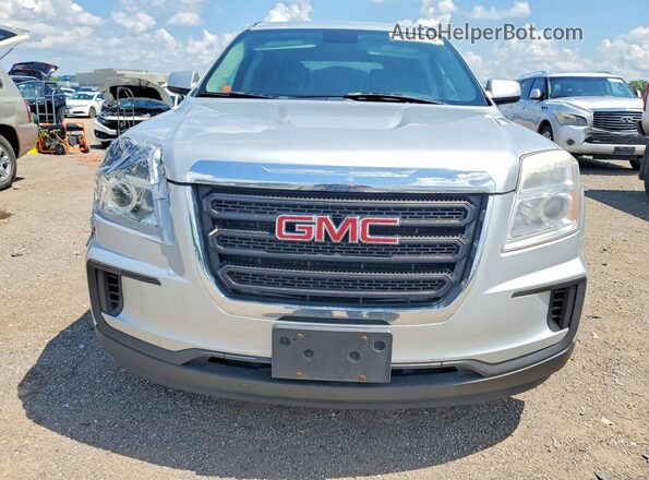2GKFLSEKXG6177698 2016 GMC TERRAIN Silver Vista frontal