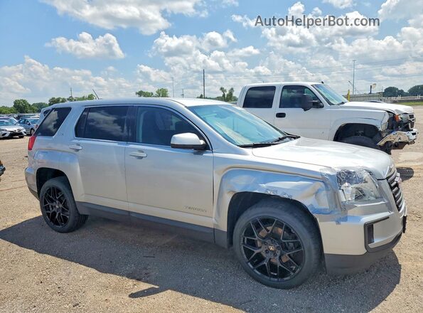 2GKFLSEKXG6177698 2016 GMC TERRAIN Silver Delantero derecho