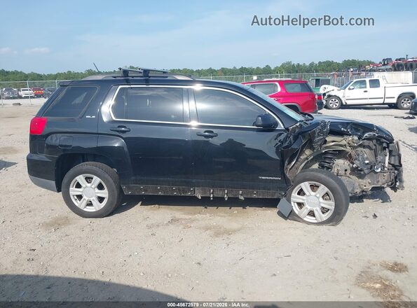 2GKFLTEK0G6184844 2016 GMC TERRAIN Black Սալոնի հետևի տեսք