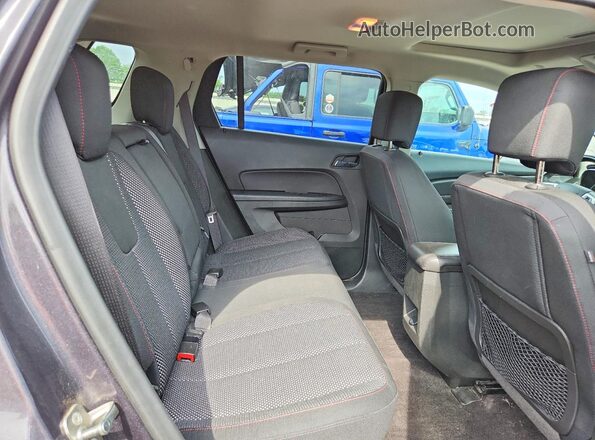2GKFLTEK2G6218511 2016 GMC TERRAIN Charcoal Widok wnętrza z tyłu