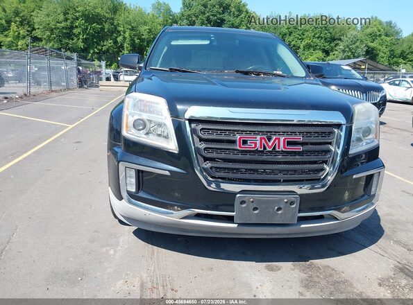 2GKFLTEK2H6276622 2017 GMC TERRAIN Black Вид спереду