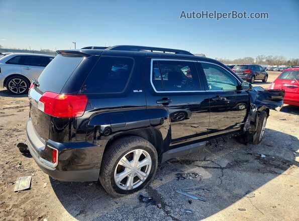 2GKFLTEK3H6163729 2017 GMC TERRAIN Black უკანა მარჯვენა