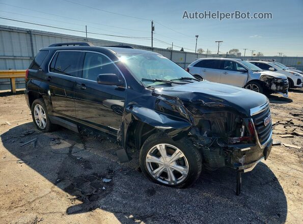 2GKFLTEK3H6163729 2017 GMC TERRAIN Black წინა მარჯვენა