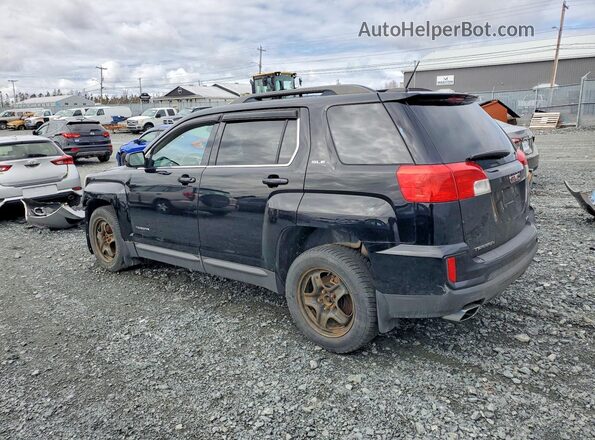 2GKFLTEK5H6335579 2017 GMC TERRAIN Black Задня ліва чверть
