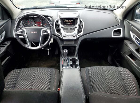 2GKFLTEK5H6335579 2017 GMC TERRAIN Black Вид панелі приладів