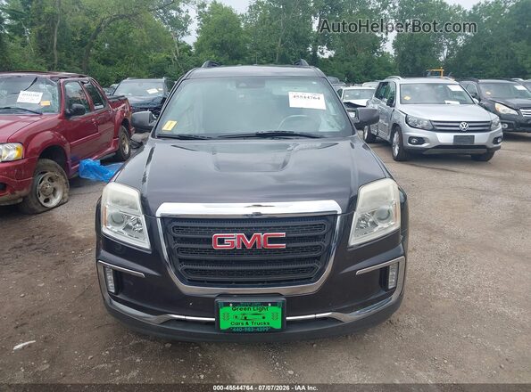 2GKFLTEKXG6172099 2016 GMC TERRAIN Gray უკანა სალონის ხედი