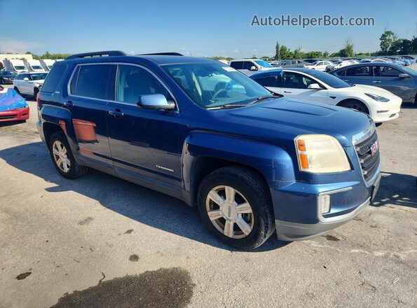 2GKFLTEKXG6311776 2016 GMC TERRAIN Blue Առջևի աջ