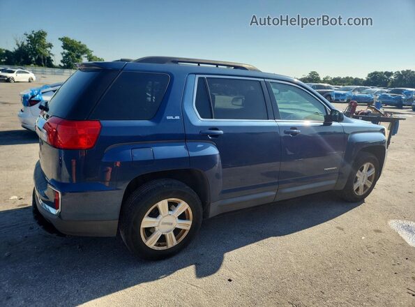2GKFLTEKXG6311776 2016 GMC TERRAIN Blue Հետևի աջ