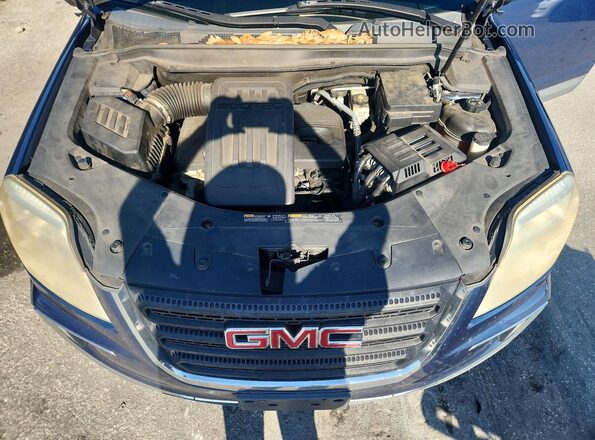2GKFLTEKXG6311776 2016 GMC TERRAIN Blue Շարժիչի բաժամունքի տեսք