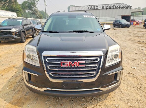 2GKFLTEKXH6154333 2017 GMC TERRAIN Black წინა ხედი