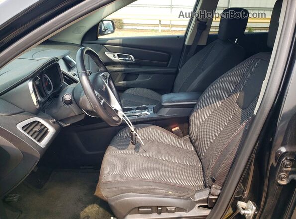 2GKFLTEKXH6154333 2017 GMC TERRAIN Black წინა სალონის ხედი