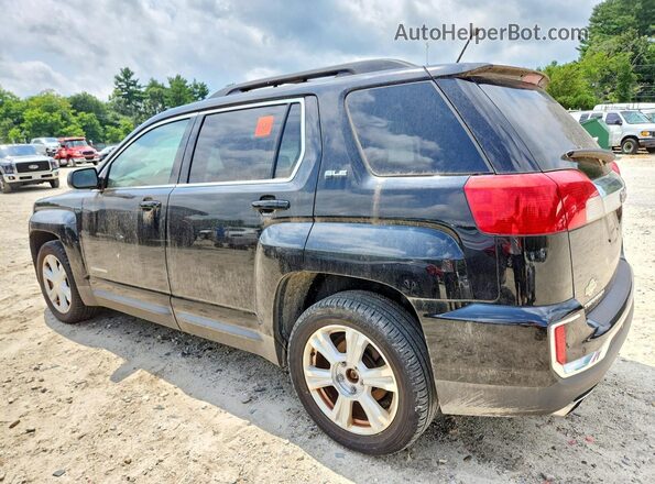 2GKFLTEKXH6339577 2017 GMC TERRAIN Black Trasero izquierdo