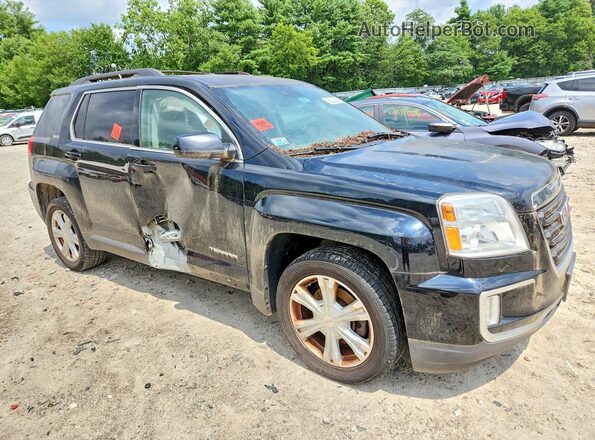 2GKFLTEKXH6339577 2017 GMC TERRAIN Black Delantero derecho