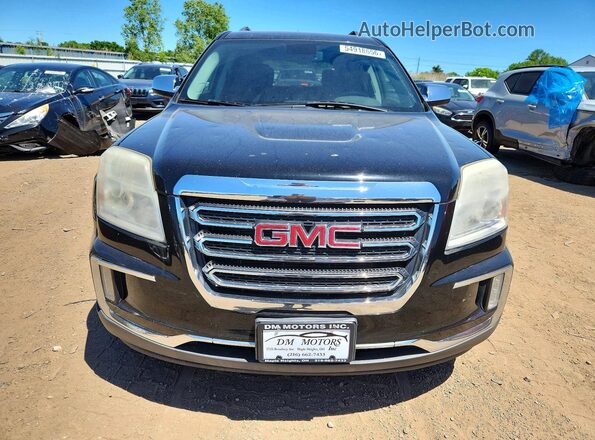 2GKFLUE30G6204802 2016 GMC TERRAIN Black წინა ხედი