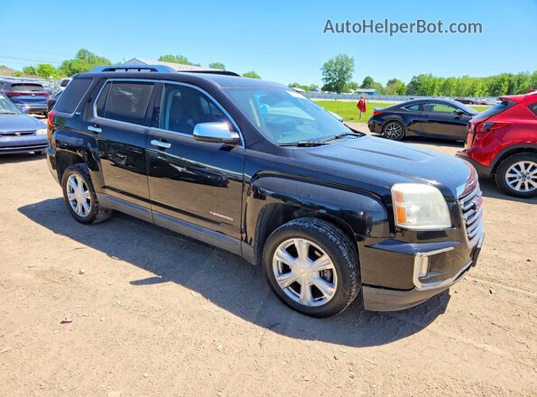 2GKFLUE30G6204802 2016 GMC TERRAIN Black წინა მარჯვენა
