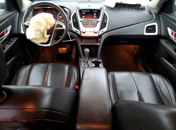 2GKFLUE32H6279633 2017 GMC TERRAIN Black Dashboard view