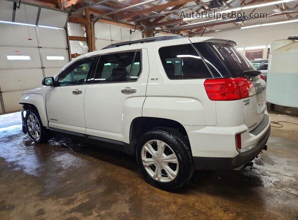 2GKFLUE35G6136819 2016 GMC TERRAIN Белый Задняя левая четверть