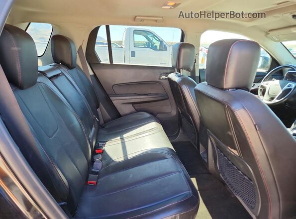 2GKFLUE35H6130200 2017 GMC TERRAIN Black Вид задніх сидінь