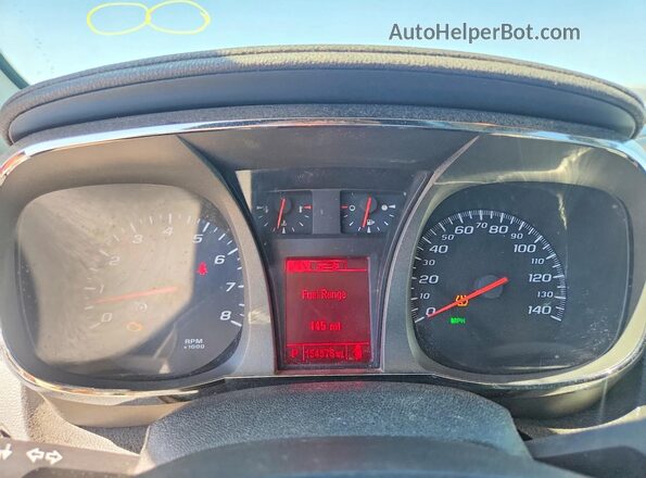 2GKFLUE35H6130200 2017 GMC TERRAIN Black Вид щитка приладів