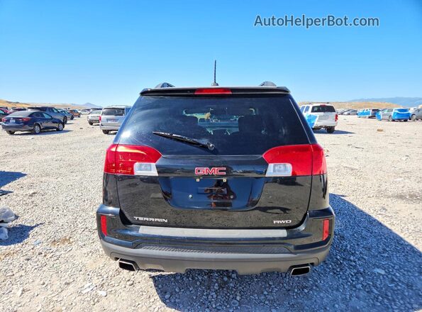 2GKFLUE35H6130200 2017 GMC TERRAIN Black Вид ззаду