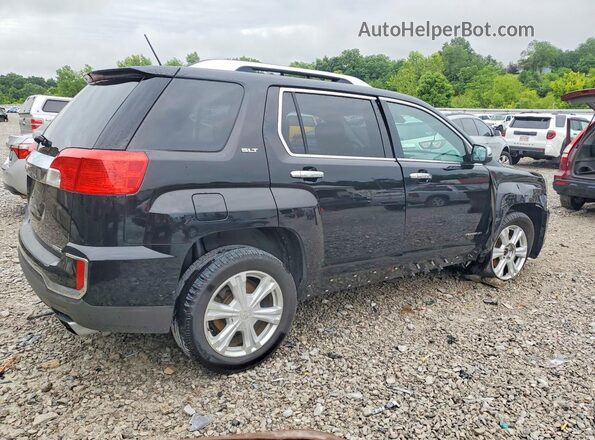 2GKFLUE36G6232457 2016 GMC TERRAIN Black Trasero derecho