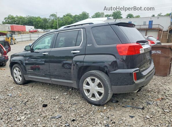 2GKFLUE36G6232457 2016 GMC TERRAIN Black Trasero izquierdo
