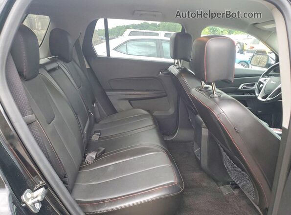 2GKFLUE36G6232457 2016 GMC TERRAIN Black Vista interior trasera