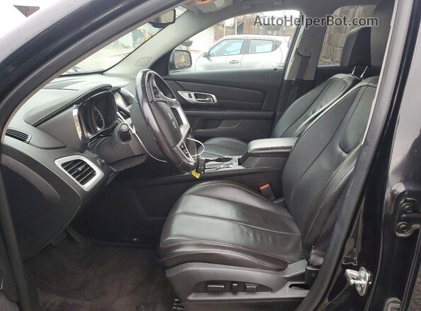 2GKFLUE36G6232457 2016 GMC TERRAIN Black Vista interior delantera