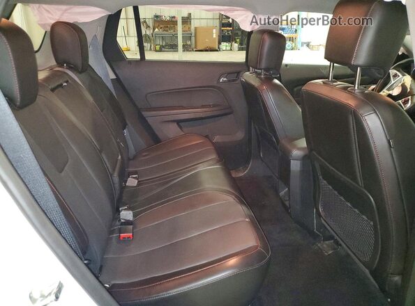 2GKFLUE38G6221380 2016 GMC TERRAIN Белый Вид задней части салона