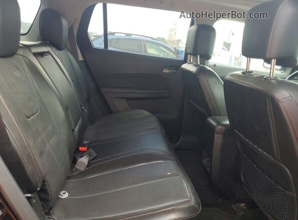 2GKFLUE38H6106649 2017 GMC TERRAIN Black Rear interior view