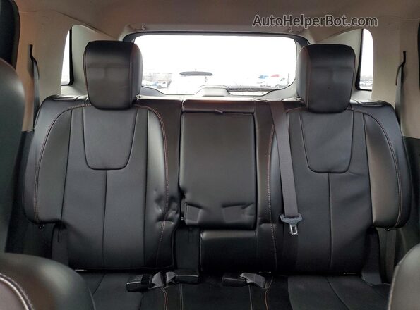 2GKFLUEK2G6125641 2016 GMC TERRAIN Maroon Вид задніх сидінь