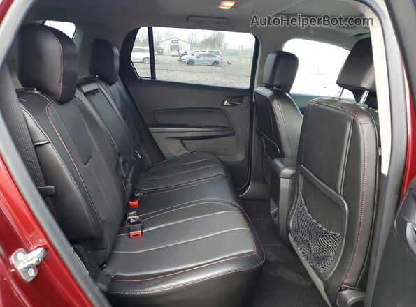 2GKFLUEK2G6125641 2016 GMC TERRAIN Maroon Вид задньої частини салону