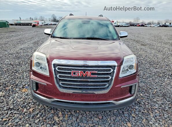 2GKFLUEK2G6125641 2016 GMC TERRAIN Maroon Вид спереду