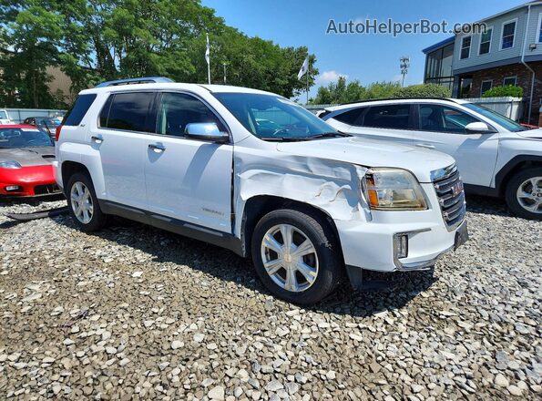 2GKFLUEK2H6299971 2017 GMC TERRAIN White Przód prawy