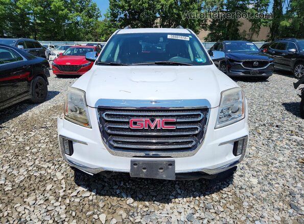 2GKFLUEK2H6299971 2017 GMC TERRAIN White Widok z przodu