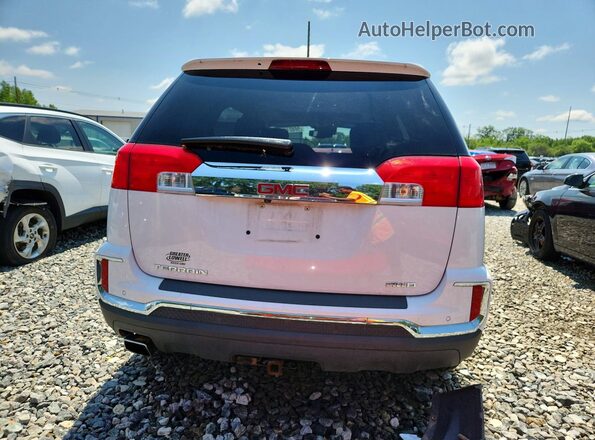 2GKFLUEK2H6299971 2017 GMC TERRAIN White Widok z tyłu