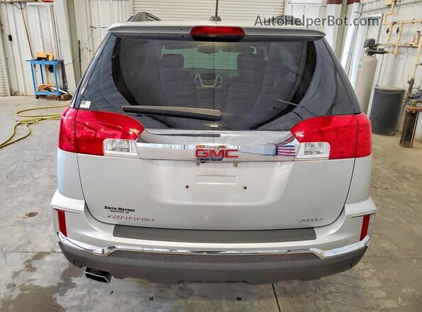 2GKFLUEK3H6259348 2017 GMC TERRAIN Silver Vista trasera