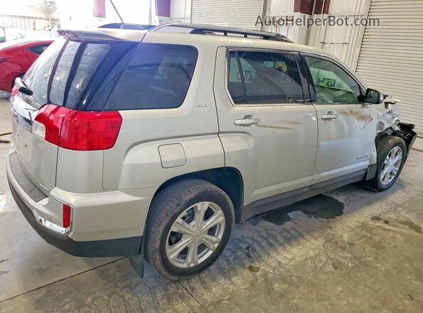 2GKFLUEK3H6259348 2017 GMC TERRAIN Silver Trasero derecho