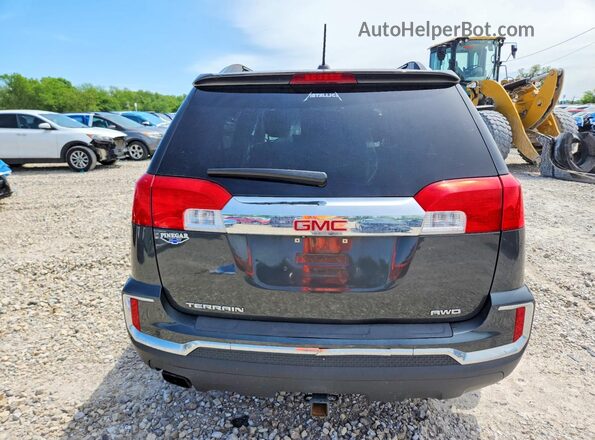 2GKFLUEK3H6273749 2017 GMC TERRAIN Gray Հետևի տեսք