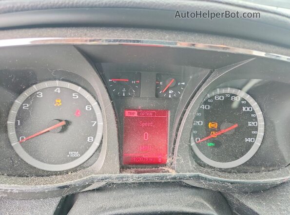 2GKFLUEK3H6328815 2017 GMC TERRAIN Black Widok zestawu wskaźników
