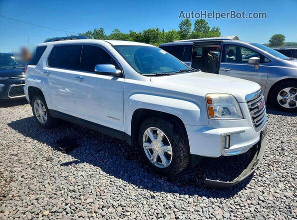 2GKFLUEK5H6174818 2017 GMC TERRAIN White Front right