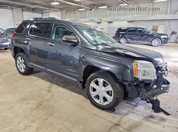 2GKFLUEK7H6346041 2017 GMC TERRAIN Charcoal Առջևի աջ