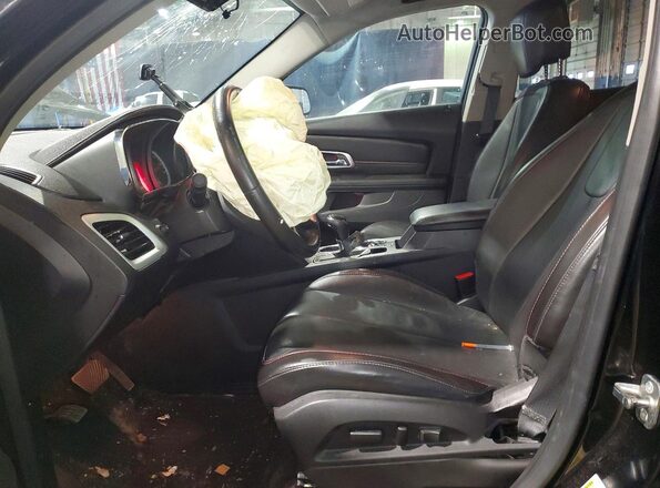 2GKFLUEK8G6200522 2016 GMC TERRAIN Черный Вид салона спереди