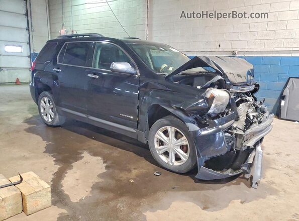 2GKFLUEK8G6200522 2016 GMC TERRAIN Черный Передняя правая четверть
