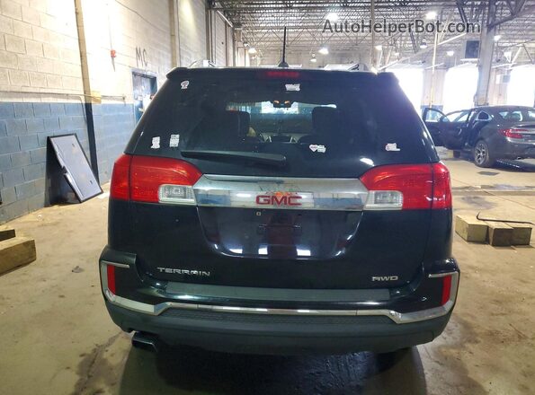 2GKFLUEK8G6200522 2016 GMC TERRAIN Черный Вид сзади