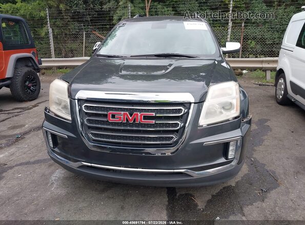 2GKFLUEK8H6326820 2017 GMC TERRAIN Gray Вид щитка приладів